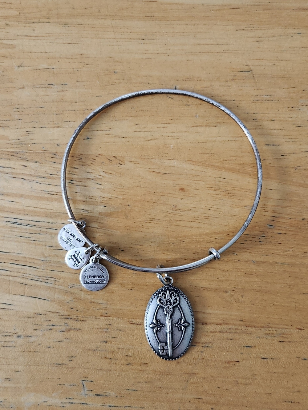 Alex And Ani Key To Life  Bangle Bracelet